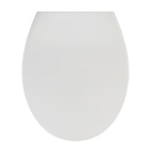 Abattant samos blanc easy close duroplas