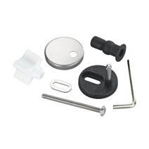 Fixations abattants easy close inox