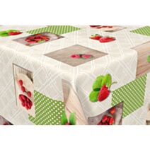 Nappe toile cirée sup strawberry 1,4x20m