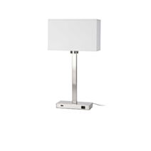 Lampe pallas blanc 27x12 h49,6