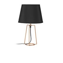 Lampe doria cuivre d25 h41