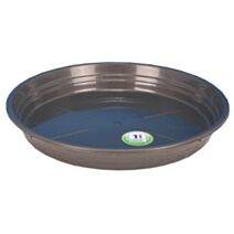 Soucoupe ronde 40 gris pour pot soleilla rond 60