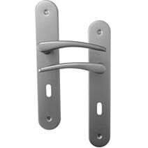 Poignées de porte trou clé Altea aluminium entraxe 165mm - B BEAUTY