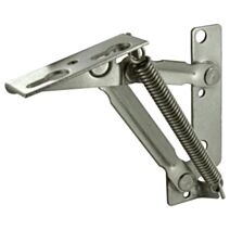 Compas à visser à ressort droit pour porte relevable charge maxi 10kg
