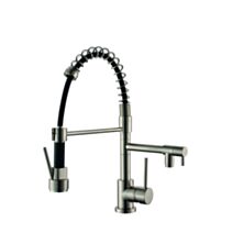 mixerpro mitigeur evier semi industriel a douchette inox - ESSEBAGNO