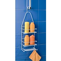 Valet de douche tetra blanc - GALEDO