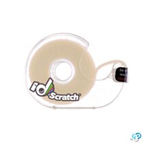 Dévidoir bande auto-grippante 2 m x 2 cm beige - ID-SCRATCH