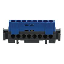 Bornier neutre Lexic bleu 8 bornes pour câble 1.5 à 16mm2 - LEGRAND