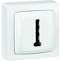 Prise téléphone Appareillage Saillie - 8 contacts en T blanc - LEGRAND