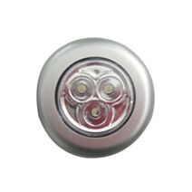 Eclairage placard 3 leds - bouton poussoir