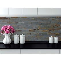 Plaquettes Parement Pierres Naturelles Natimur Rusty Multicolore 