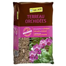 Terreau spécial orchidées 6L - TERRE & NATURE