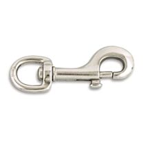 Porte-mousqueton "pompe" à touret - CHAPUIS