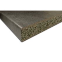 Plan de Travail Stratifié HPL Marbre Gris 120x64,5x2,8cm - SUP BOIS