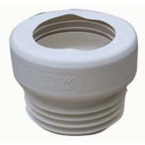 Sortie de cuvette WC droite à lèvres Ø100/110 mm - WIRQUIN