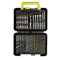 Mallette 60 accessoires de perçage et vissage - RYOBI
