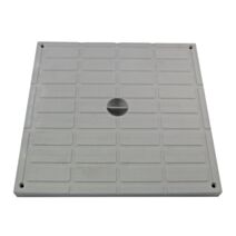 Couvercle de regard Polypropylène 30x30cm Gris - FITT