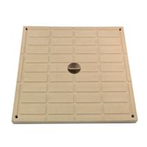 Couvercle de regard Polypropylène 30x30cm Sable - FITT