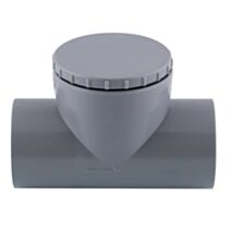 Clapet anti-retour pvc ø 40 ss blister - INTERPLAST