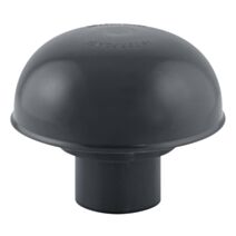 chapeau de ventilation pvc ø 40 fem gris ardoise - INTERPLAST