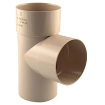 culotte gouttière 87° mf pvc 80 sable - INTERPLAST