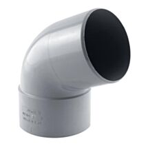 coude gouttière 67° mf pvc 80 gris - INTERPLAST