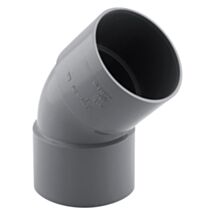 coude pvc 45° ff ø 50 nfe-nfme - FITT