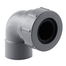 coude à joint pvc 87° ff ø 32 - INTERPLAST