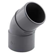 Coude pvc 45° mf ø 50 nfe-nfme - INTERPLAST