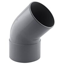Coude pvc 45° mf ø 100 nfe-nfme - INTERPLAST
