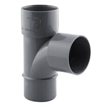 Té pied de biche pvc 87° mf ø 40 nfe-nfme - INTERPLAST