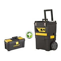 Lot servante + boîte à outils 32cm - STANLEY