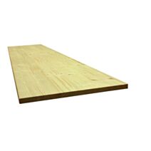 Tablette sapin lamellé Ep.18mm 120x30cm