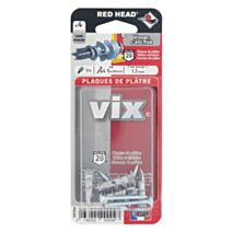4 Chevilles Vix Autoforeuses + Vis TR Ø4,5x35mm - RED HEAD