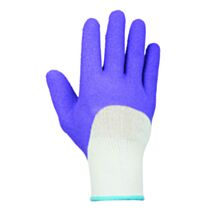 Gants de jardinage spécial rosiers blanc/mauve T.7 - GERIN