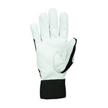 Gants pour travaux de jardinage noir/blanc T.8 - GERIN