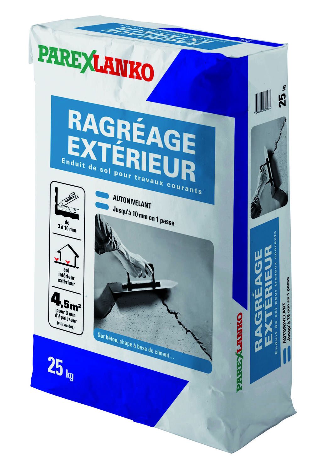 Ragréage extérieur PAREXLANKO le Club