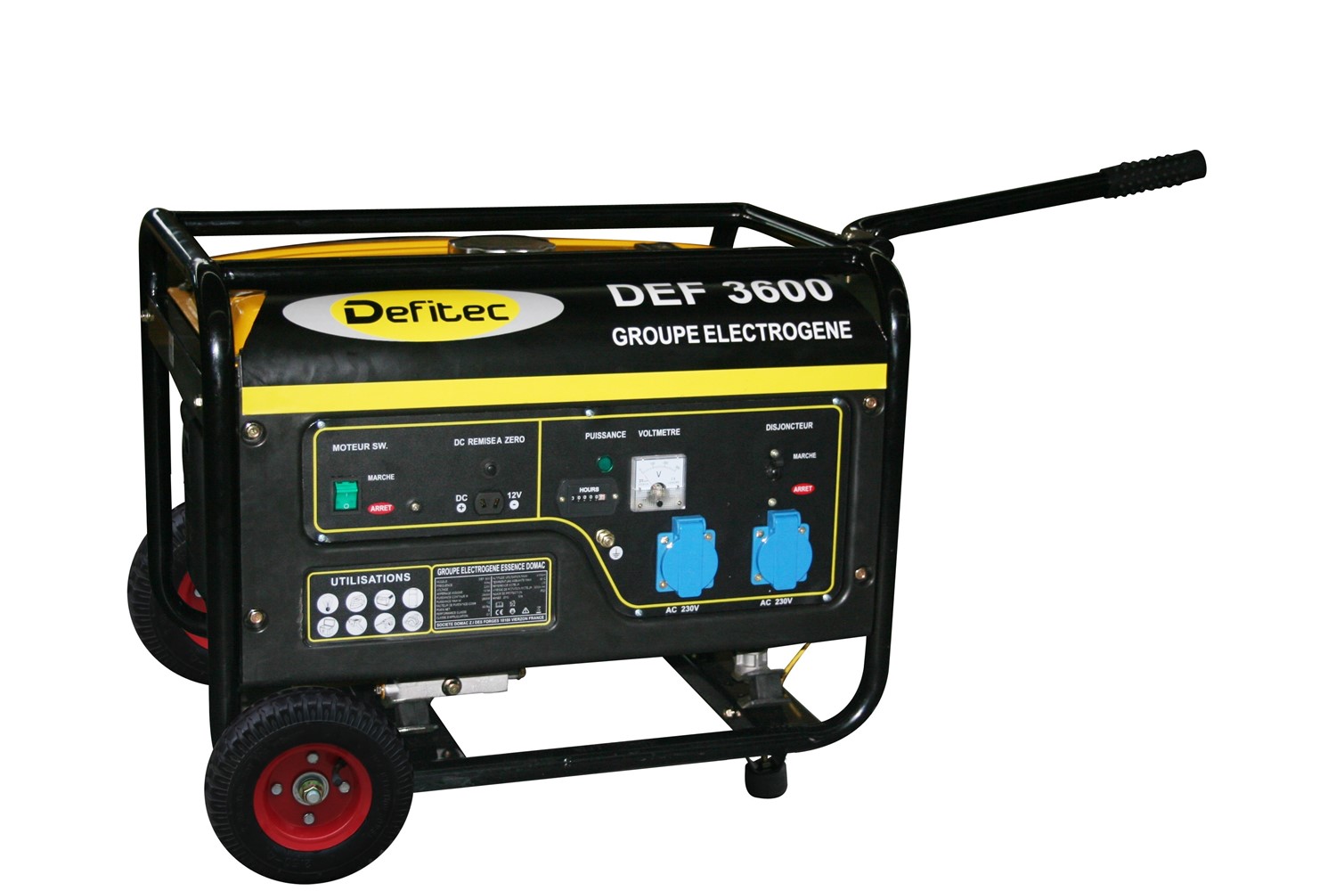 Groupe électrogène 2800w - DEFITEC