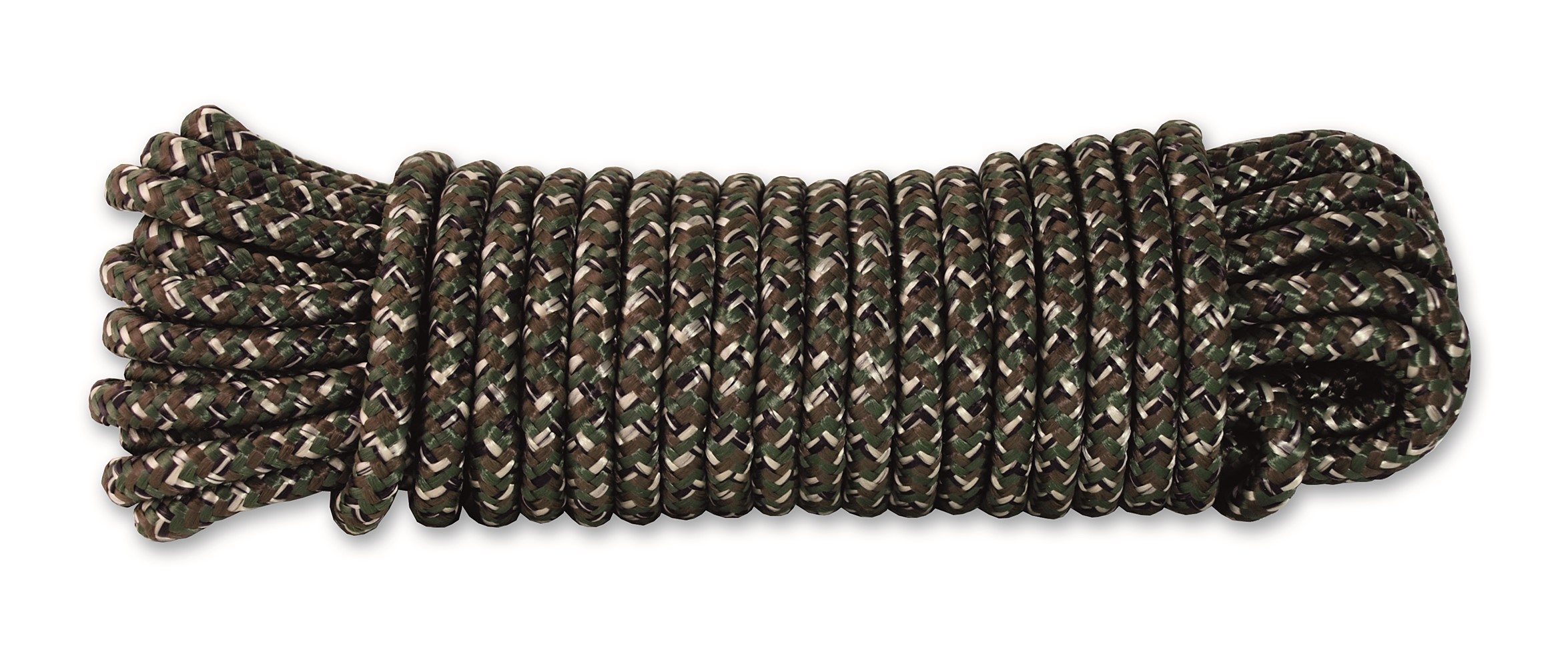 Corde polypropylène tressée camouflage Ø 6 mm L.15 m - CHAPUIS