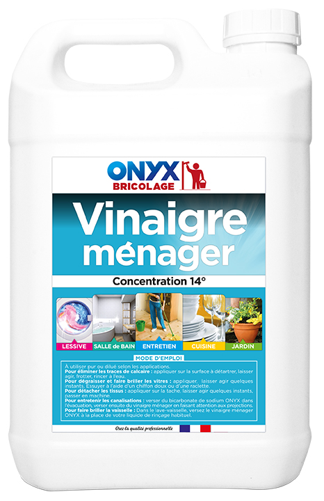 Vinaigre ménager 14° 5 litres - ONYX