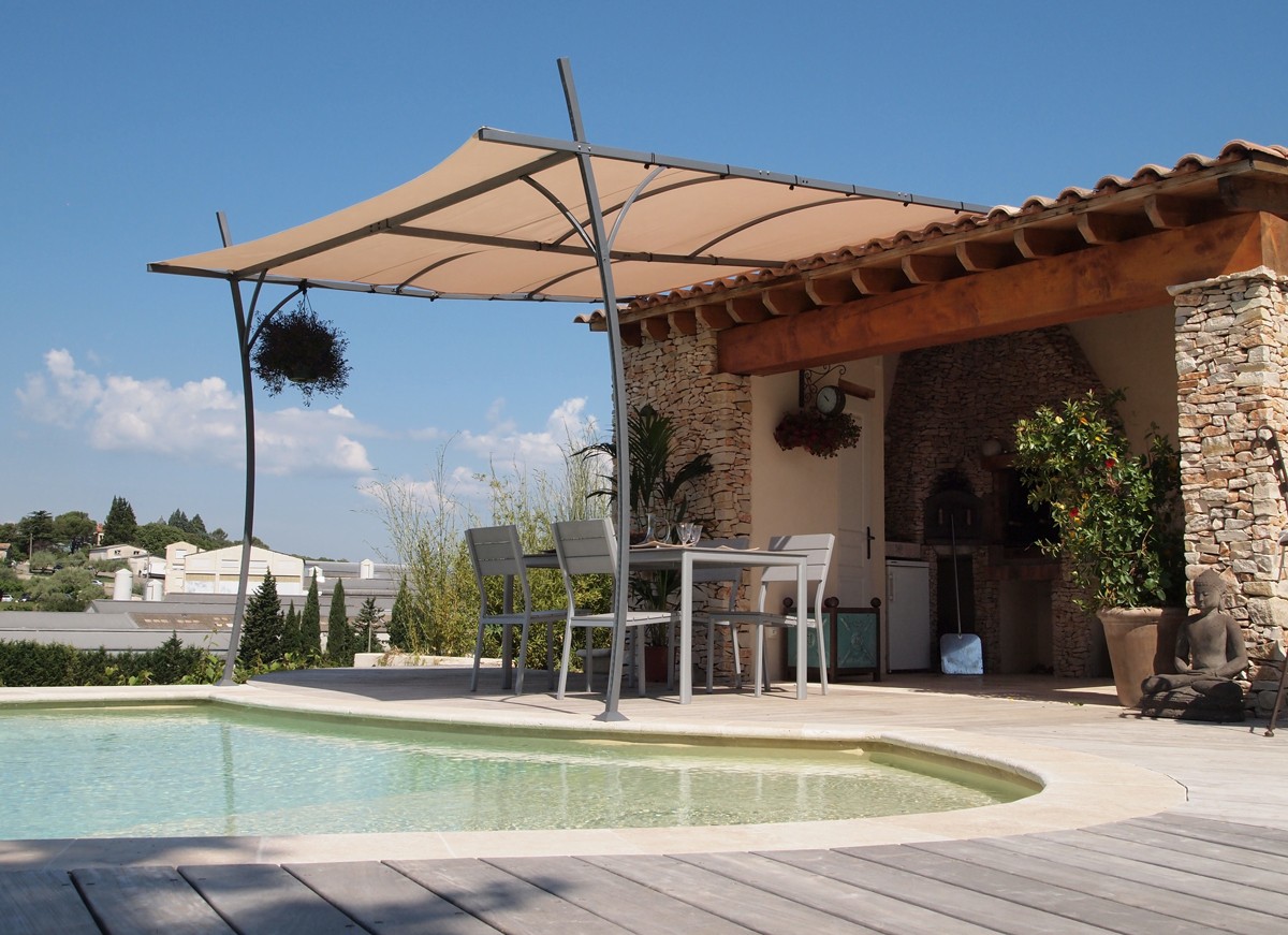 Structure tonnelle Eva - COULEURS DU MONDE