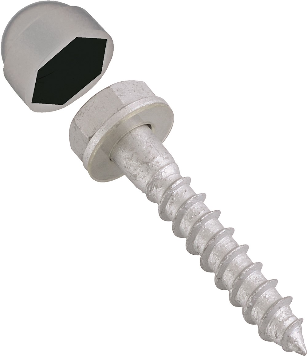 Tirefonds pour sol bois lot de 4 - BURGER