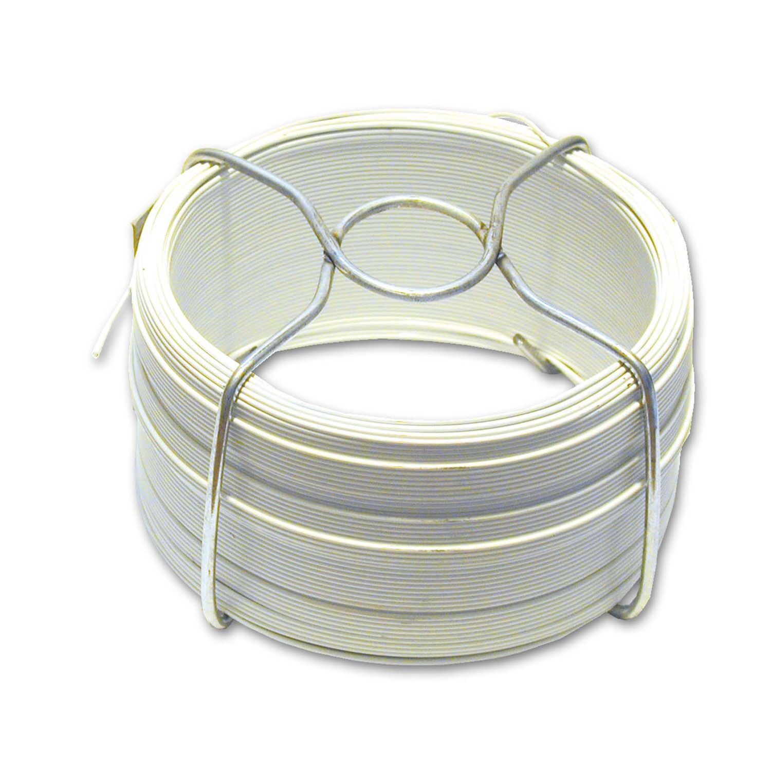 Fil plastifié blanc ∅ 1,4 mm L.30 m - CHAPUIS