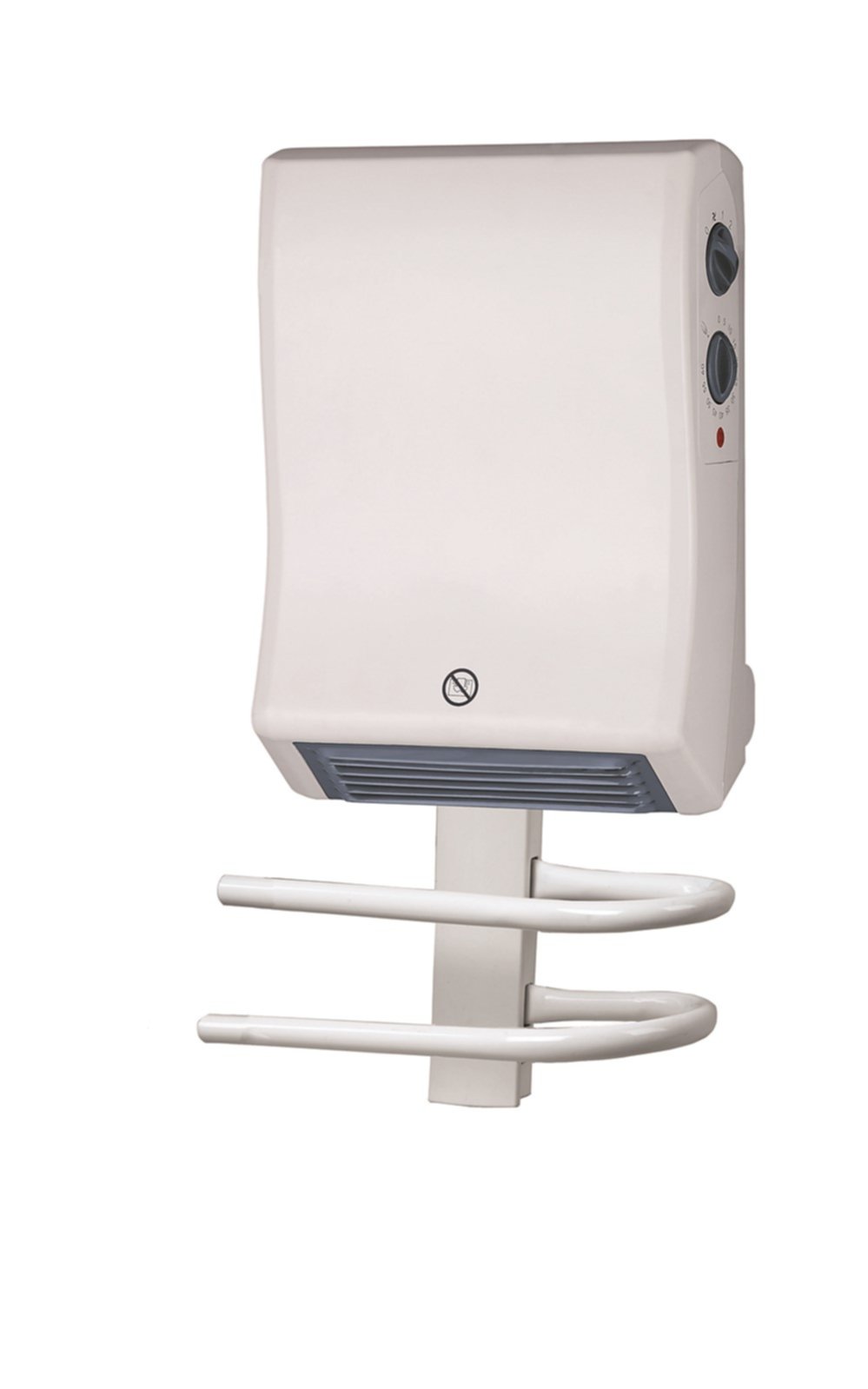 Chauffage soufflant fixe pour salle de bain 1800W