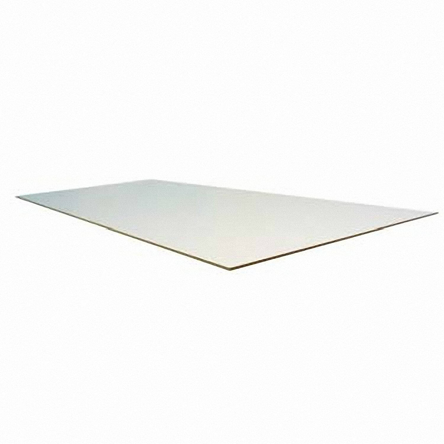 Panneau mdf 3 mm laqué blanc une face