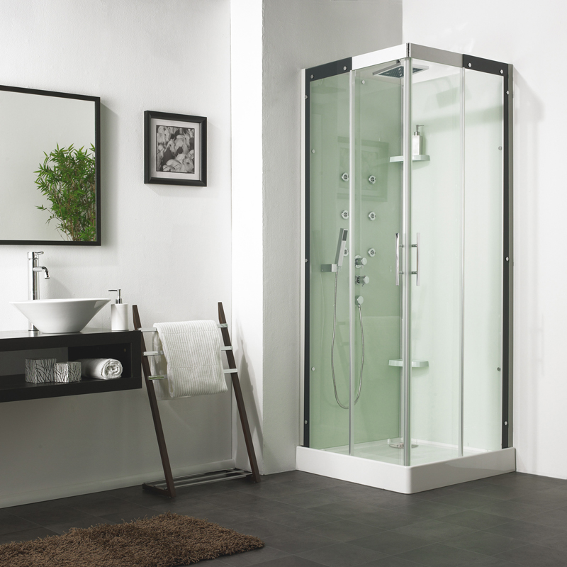 Cabine de douche flotille carré 80 coulissante hydro - ALGUE