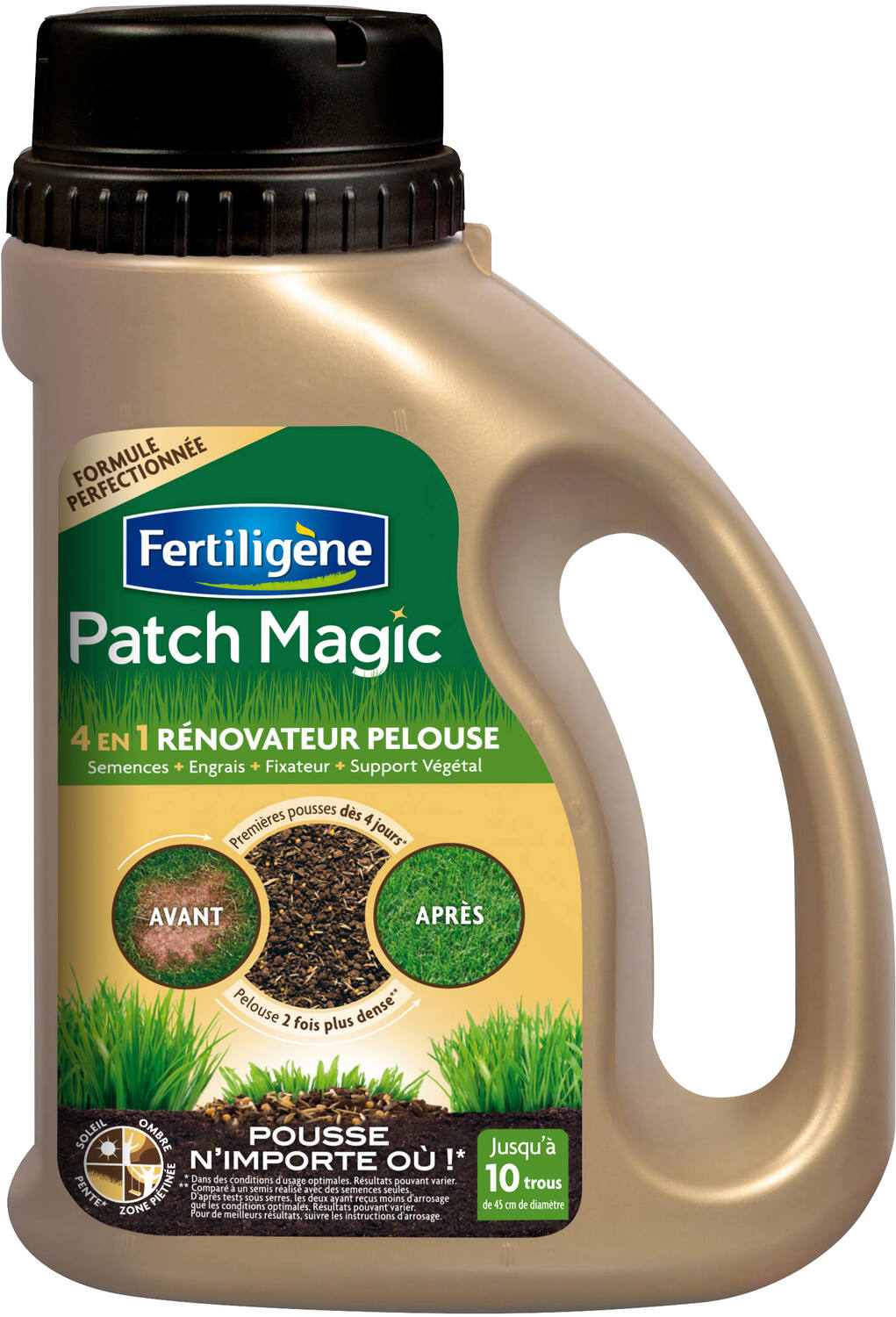 Patch magic rénovateur de gazon - FERTILIGENE