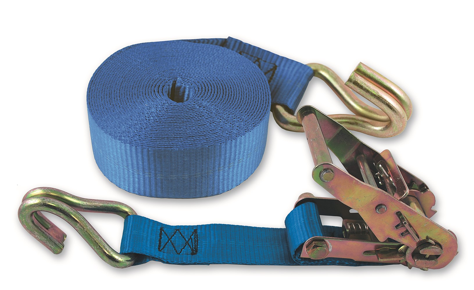 sangle d'arrimage avec tendeur à cliquet en 2 parties - CHAPUIS