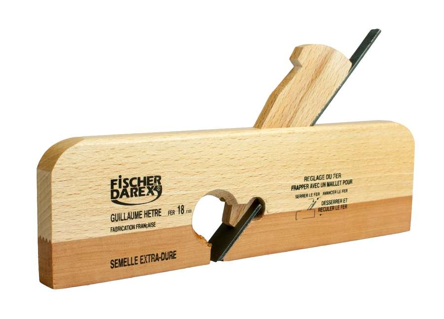 Rabot type Guillaume semelle Cormier 18mm - FISCHER DAREX