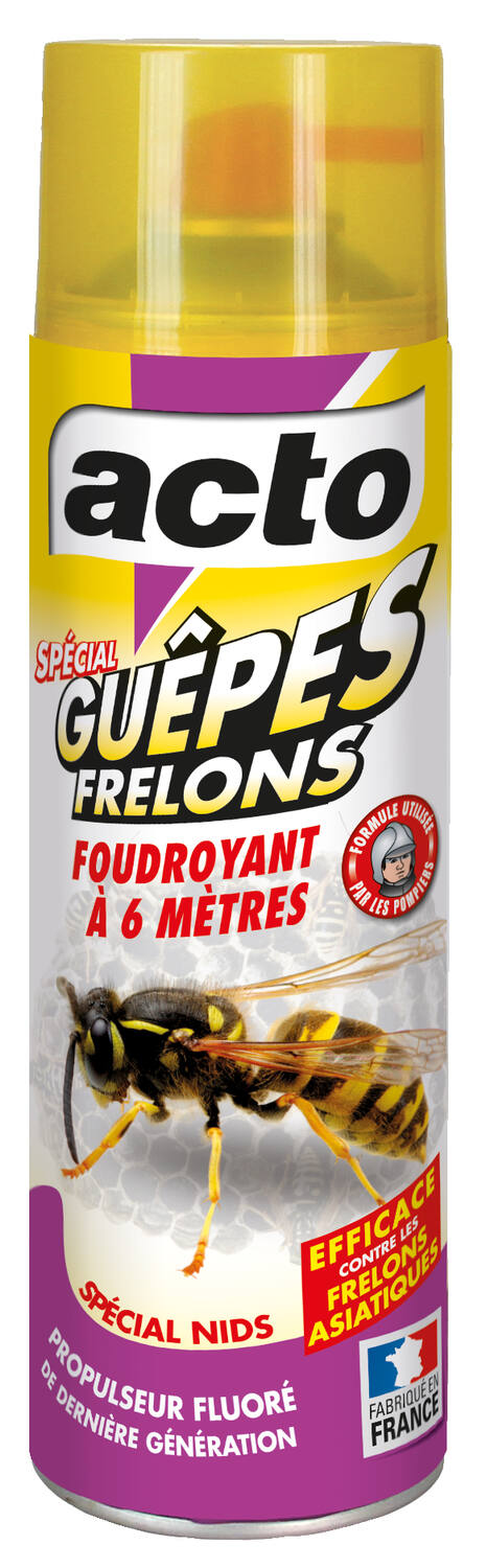 aérosol spécial nids de guêpes-frelons - ACTO